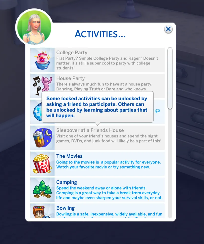 Teen Stories and Activities Mod
