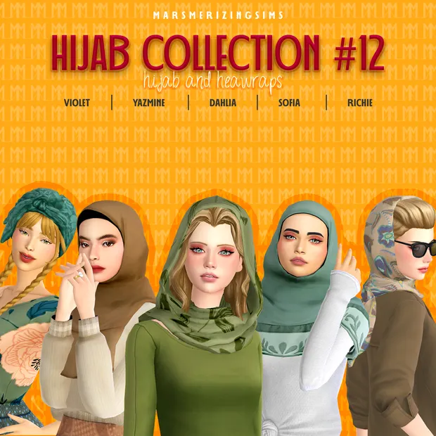 HIJAB COLLECTION #12 (Public March 9th) 