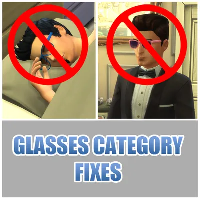 Glasses Category Fixes