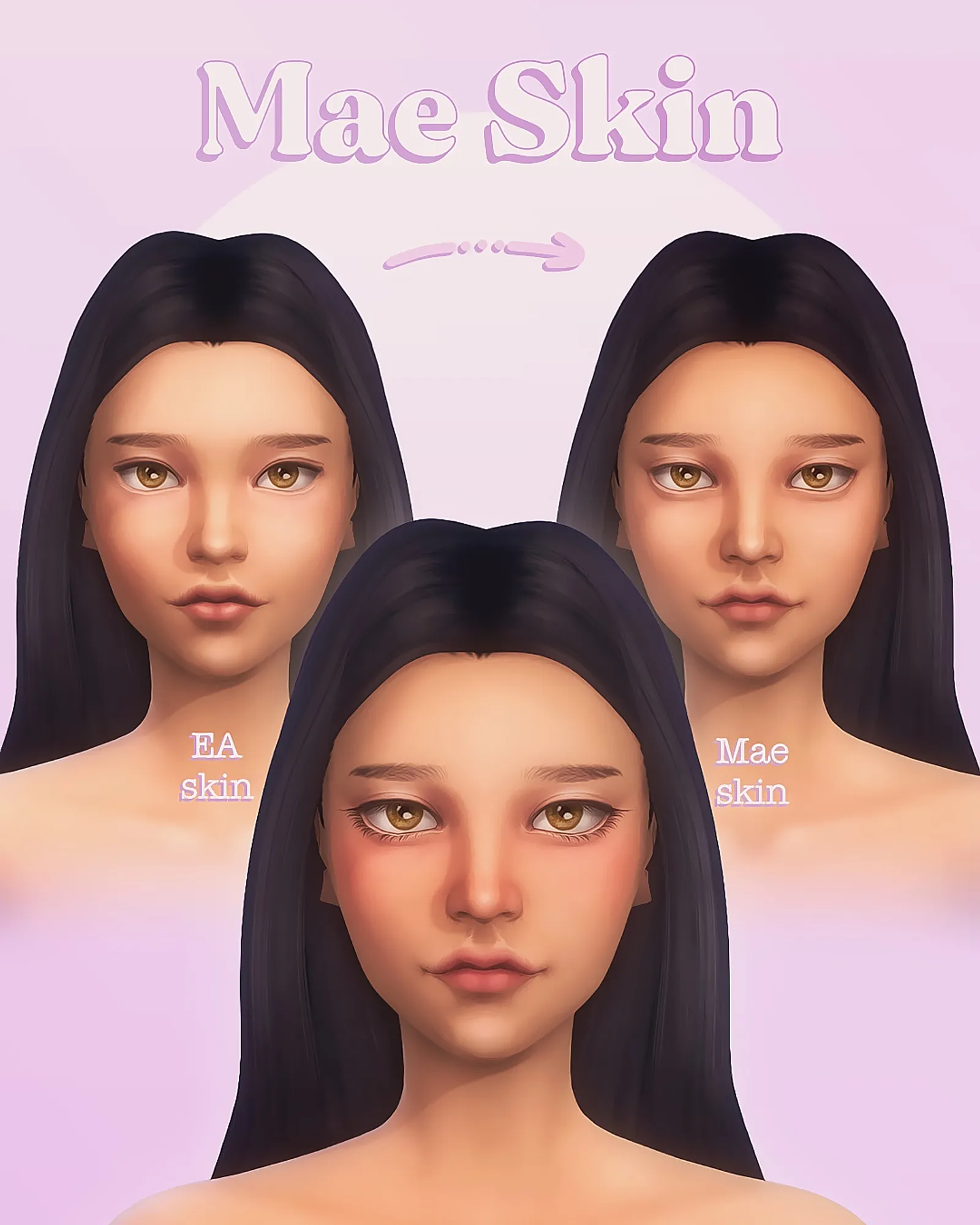 Mae skin overlay