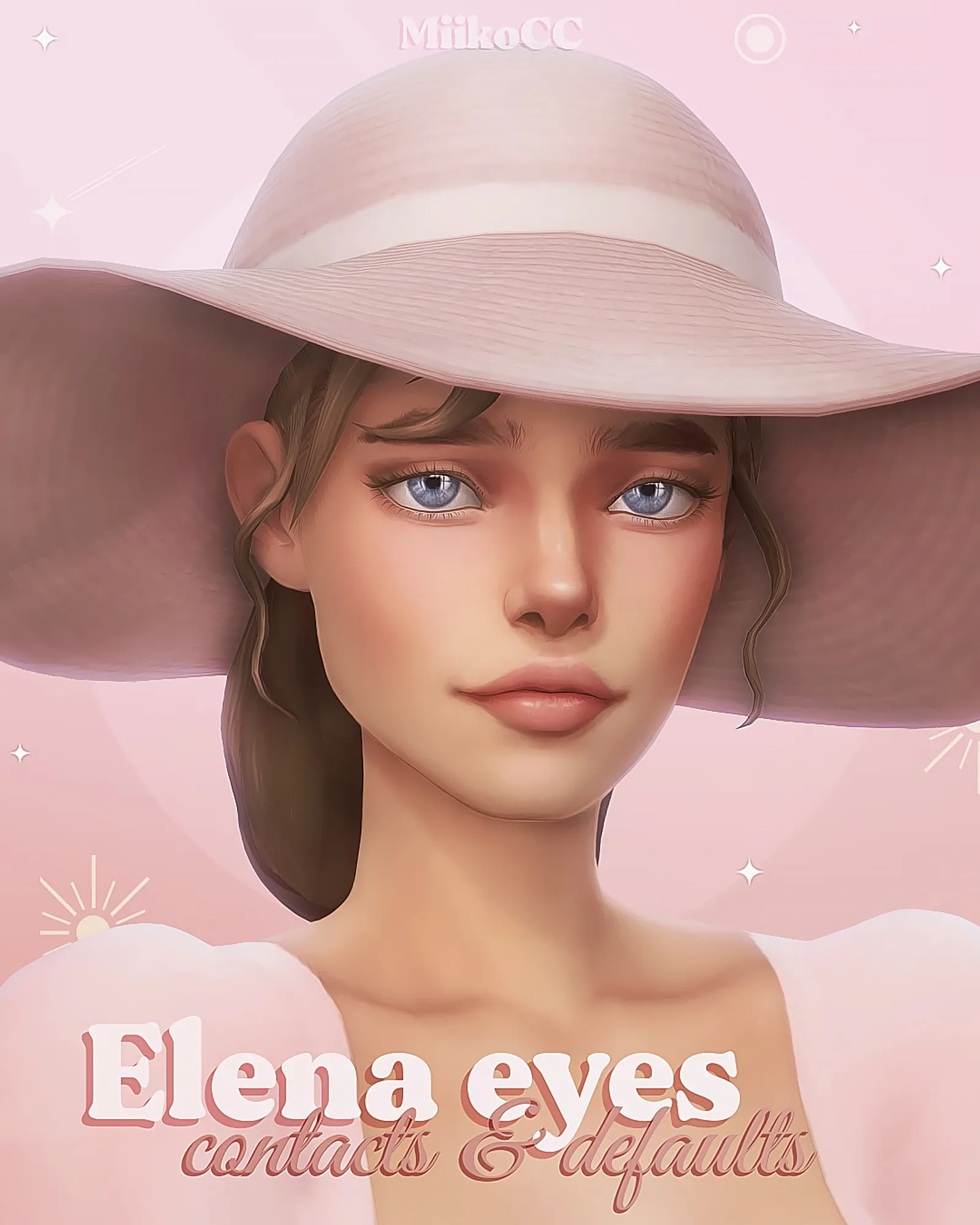 Elena eyes ~ contacts & defaults