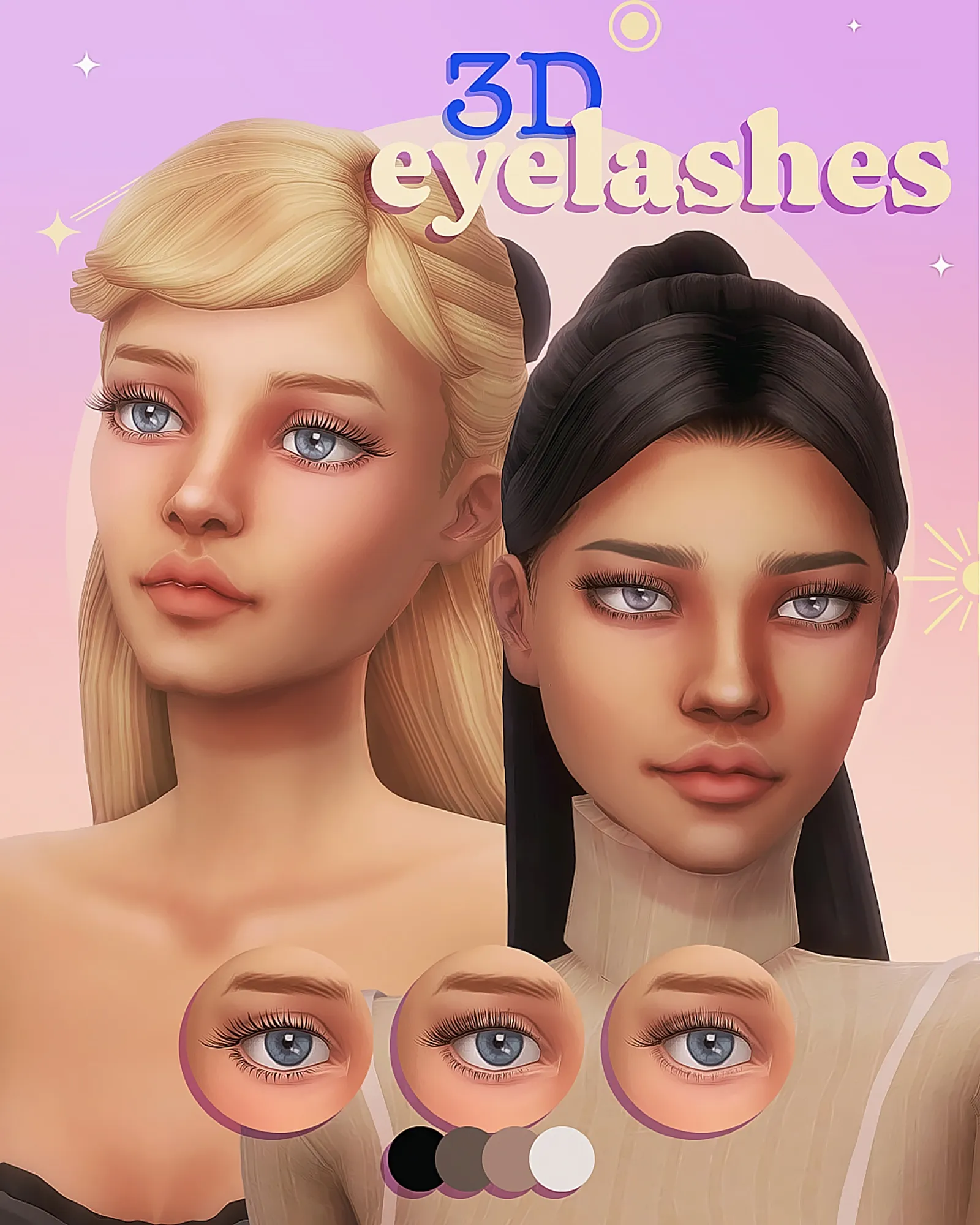 3D eyelashes ?*:?Part 1
