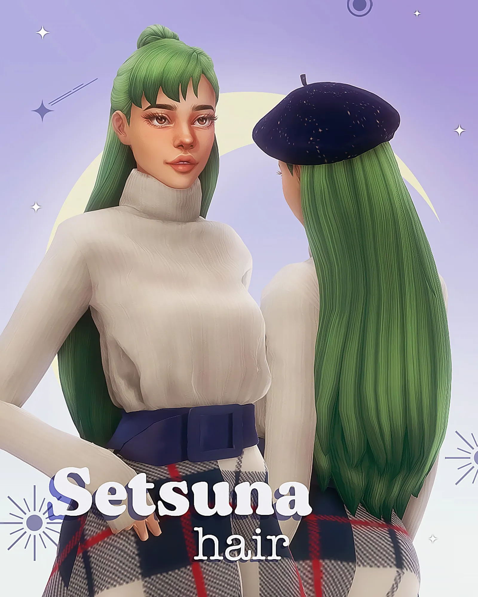 Setsuna hair
