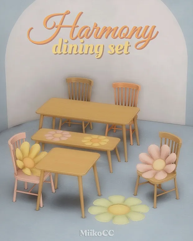 Harmony dining set 