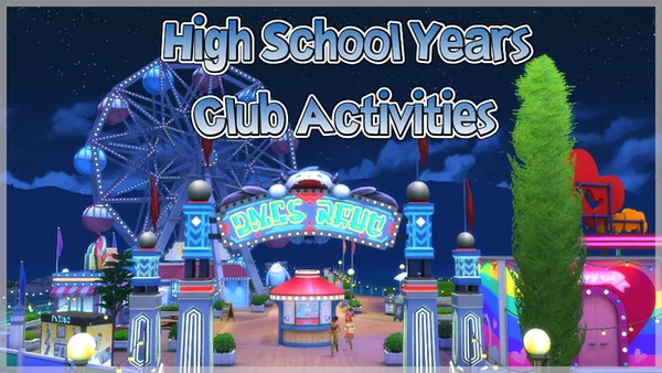 High School Years Club Activities