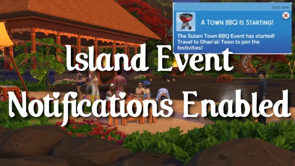 Island Event Notifications Enabled