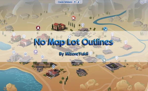 No Map Lot Outlines