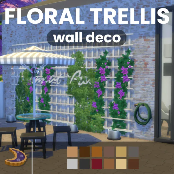 Floral Trellis | By Moontaart