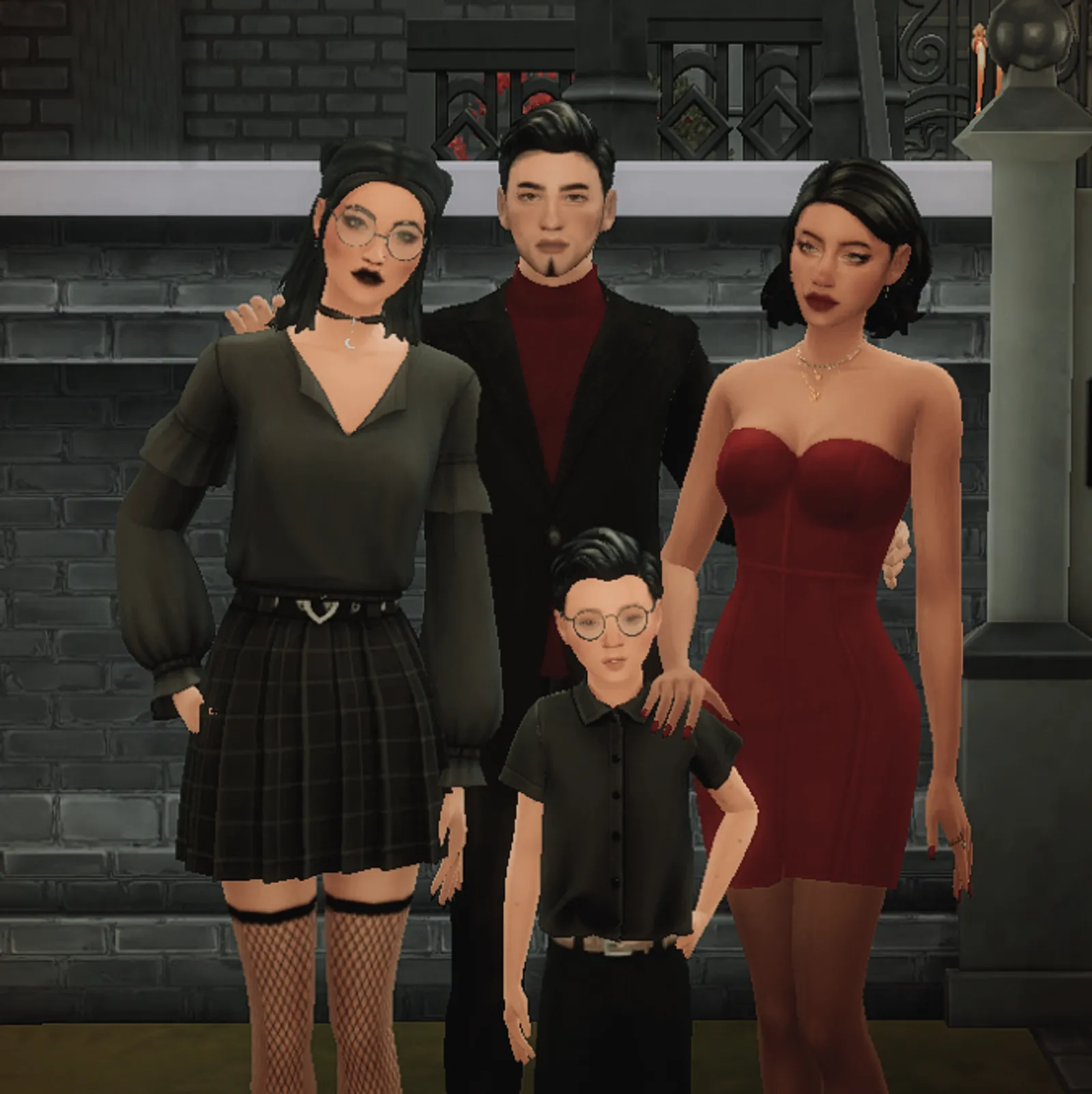 Goth Family Makeover