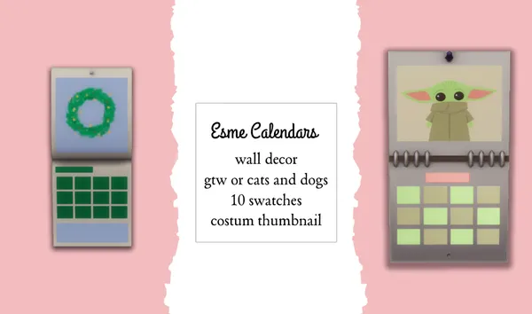 Advent Calendar, Day 10: Esme Calendars