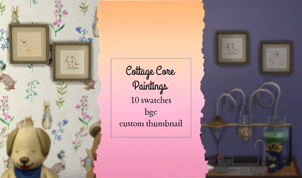 Cottage Core Paintings