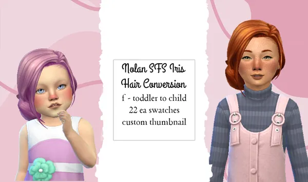 Nolan-Sims SFS Iris Hair Conversion