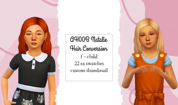 AH00B Natalie Hair Conversion
