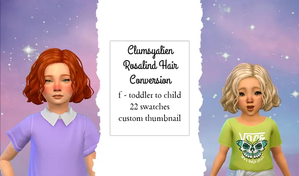 Rosalind Hair Conversion