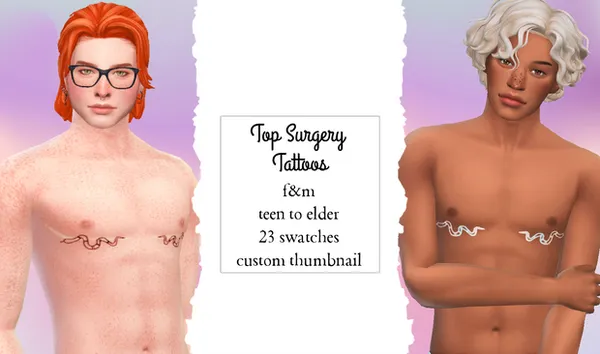 Top Surgery Tattoos 