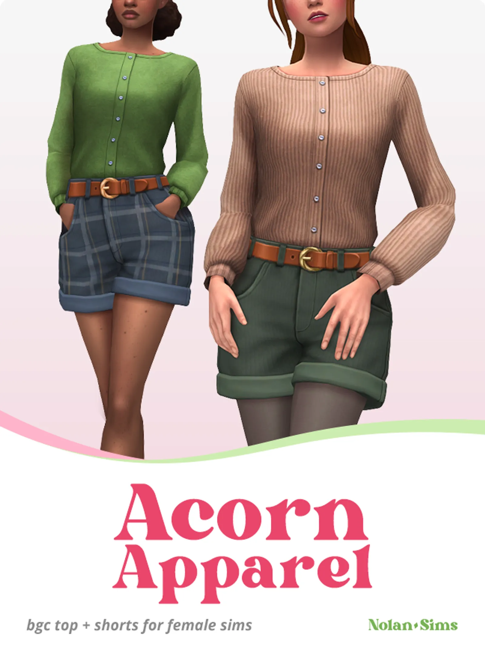 Acorn Apparel Set