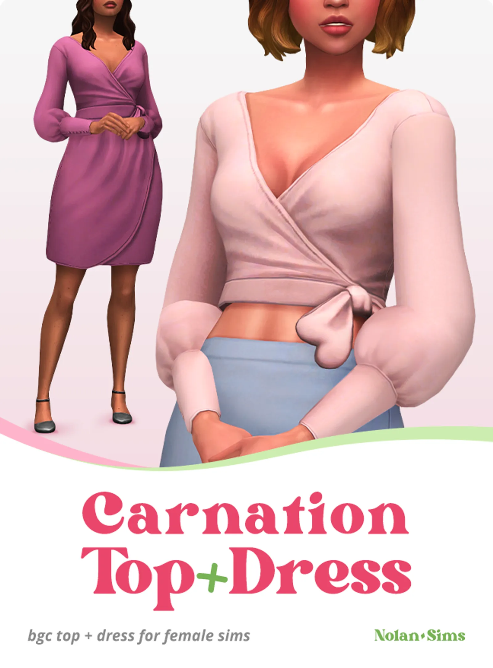 Carnation Top + Dress