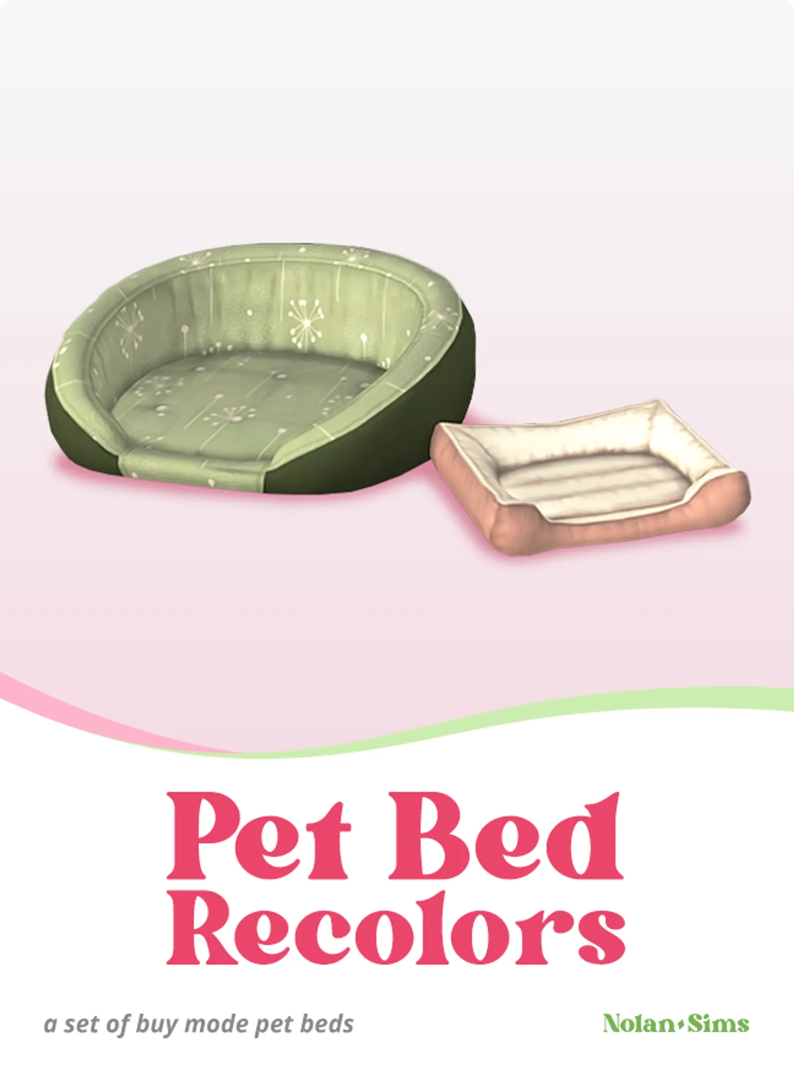 Pet Bed Recolors