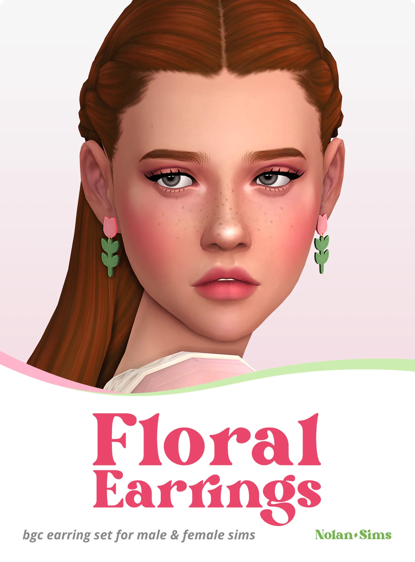 Floral Earring Set