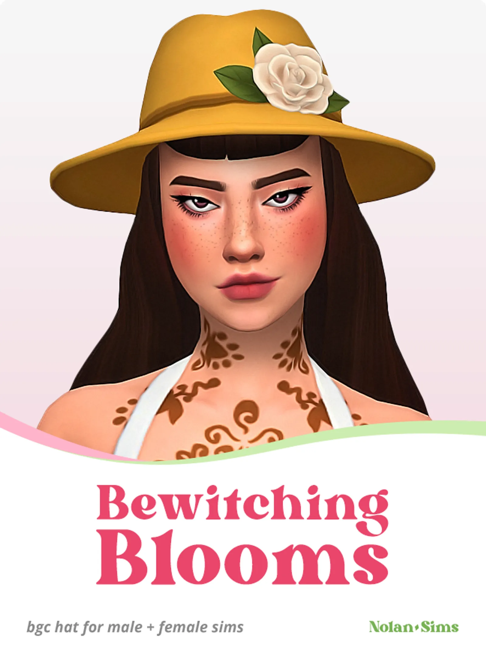 Bewitching Blooms Hat