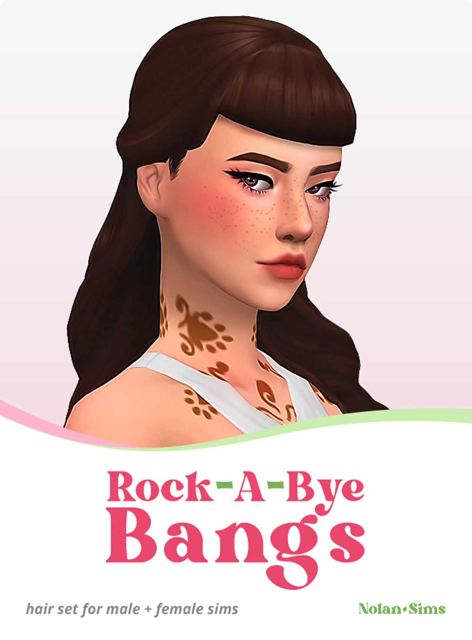 Rock-A-Bye Bangs Hair Set