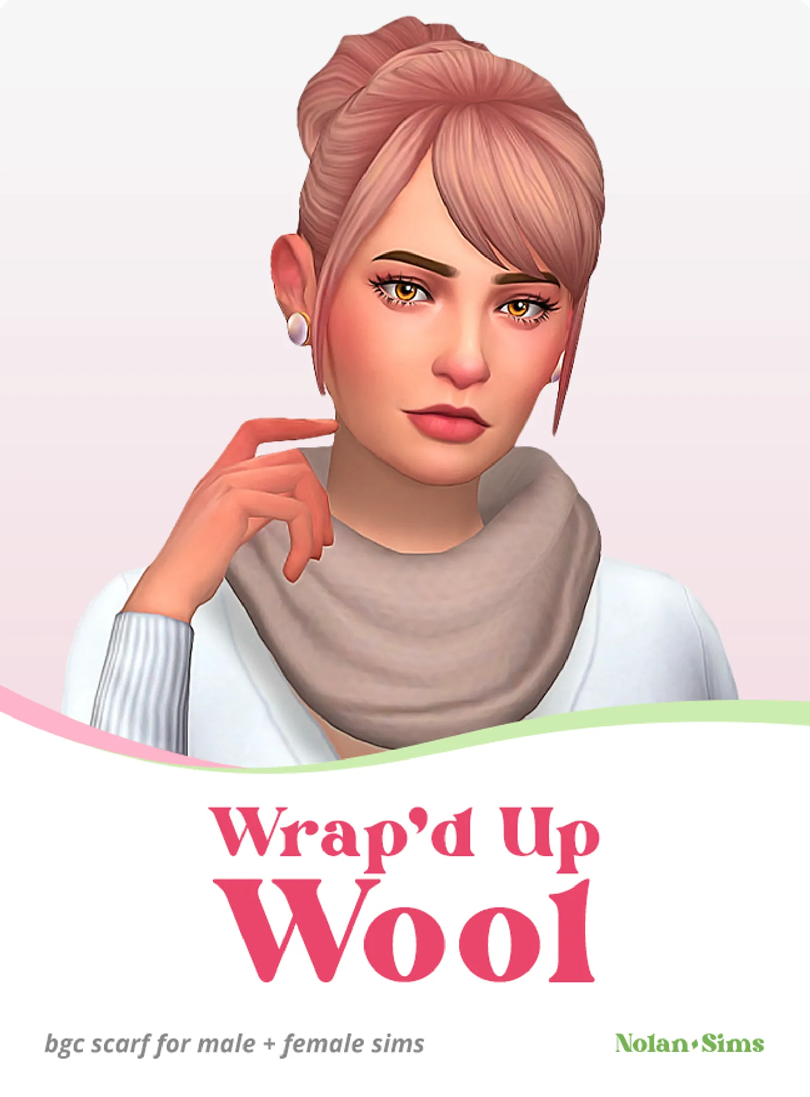Wrap'd Up Wool Scarf