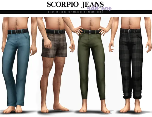 Scorpio Jeans  Add-Ons Set