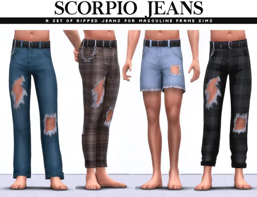 Scorpio Jeans Set
