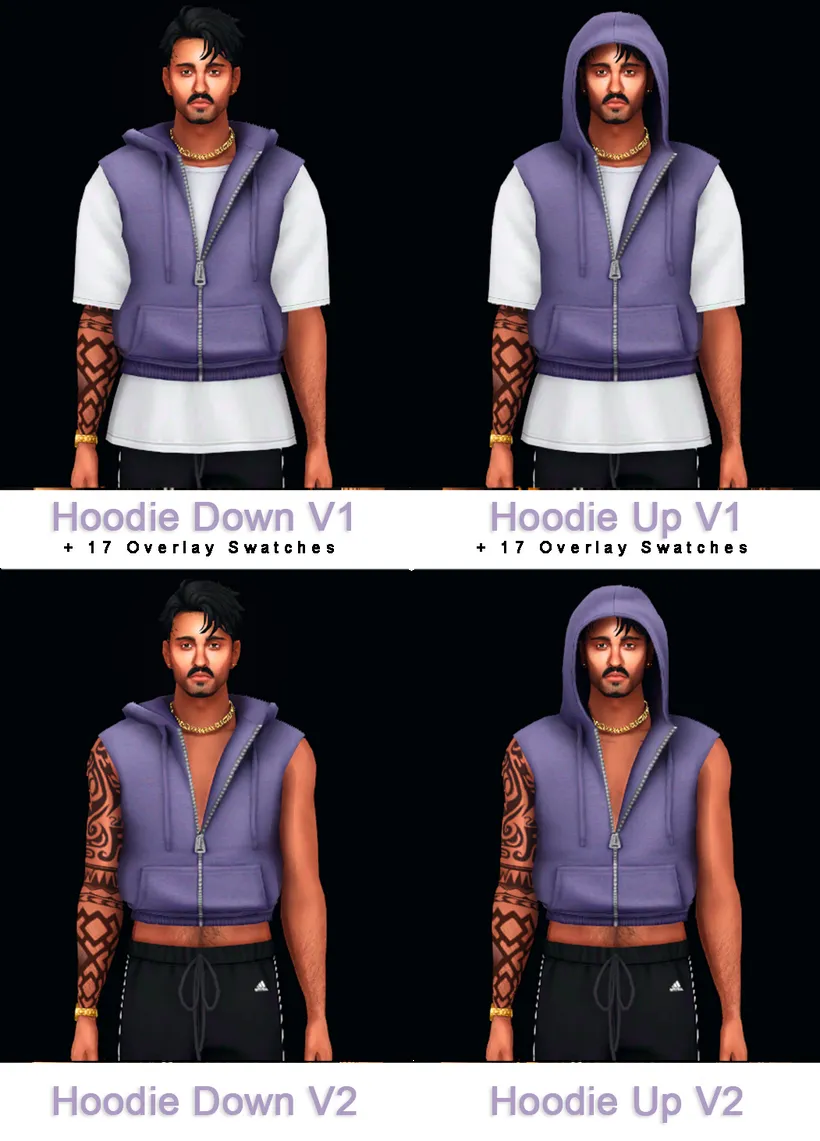 Cocoa Hoodie Set Add-Ons 