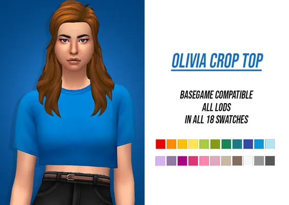 Olivia Crop Top