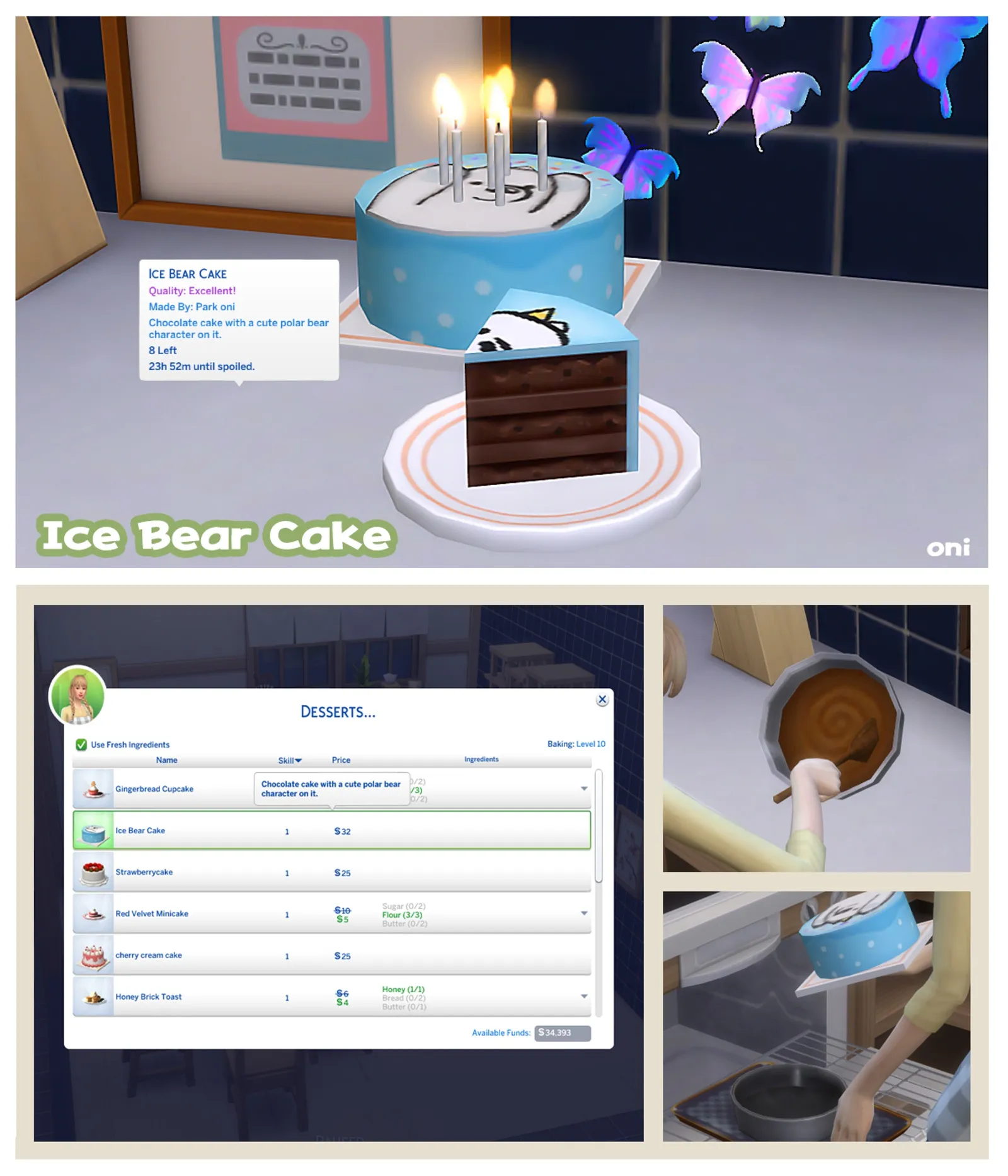 Ice Bear Cake