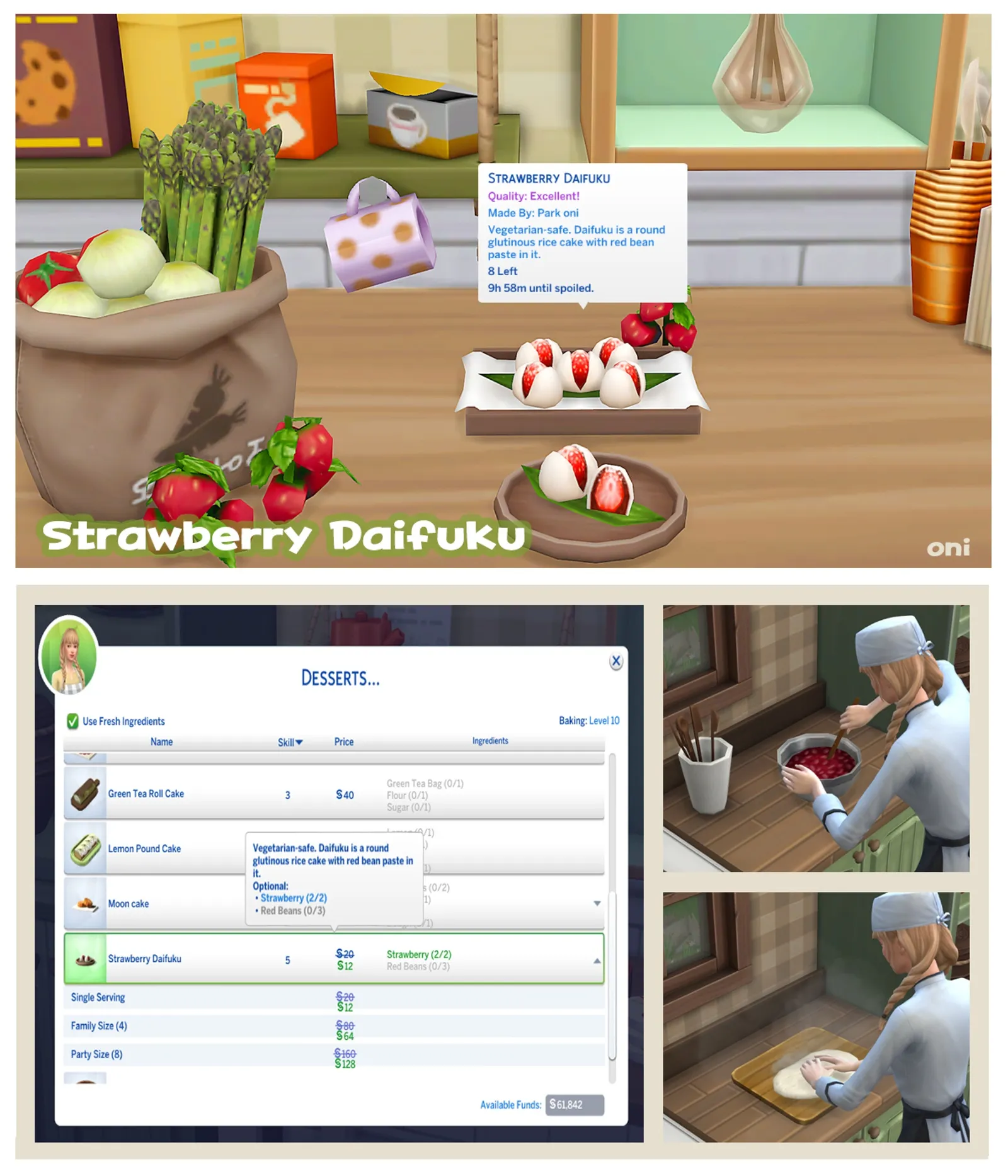 Strawberry Daifuku