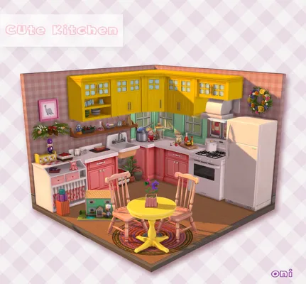 Cute Kitchen Set