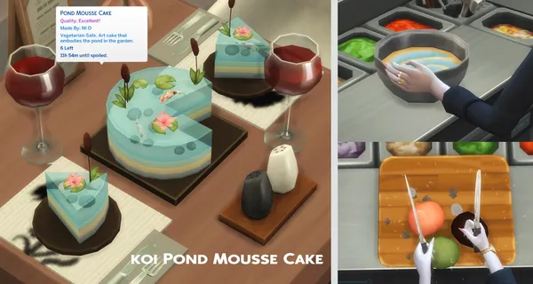 May 2022 Recipe_Koi Pond Mousse Cake