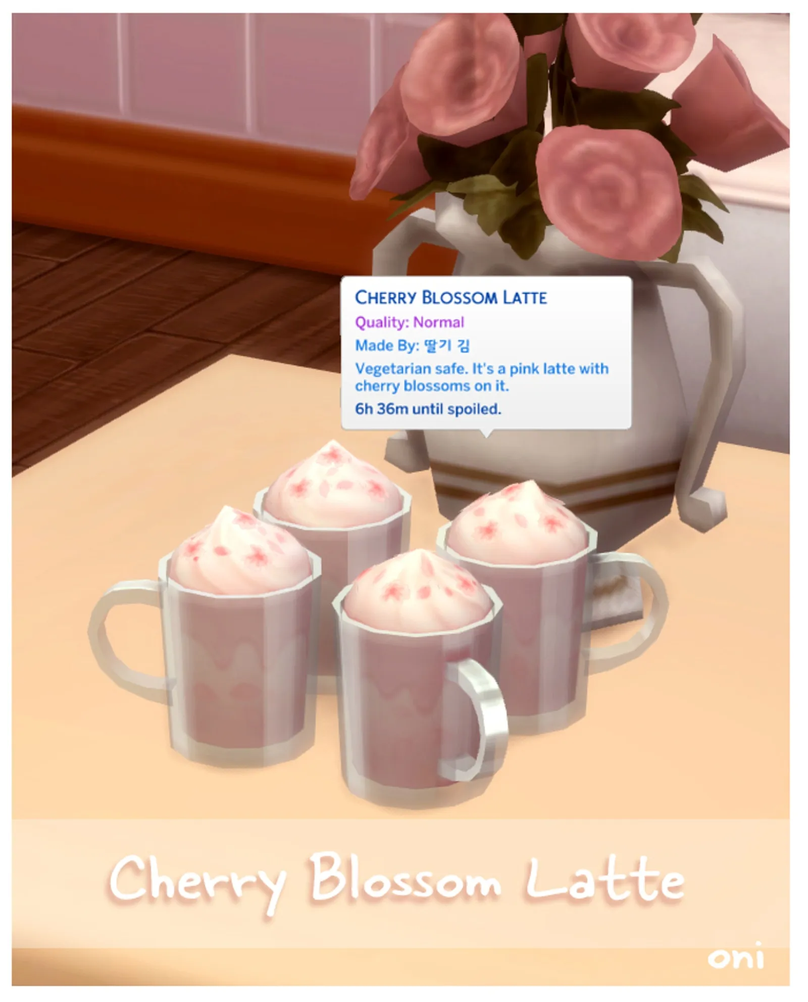 April 2022 Recipe_Cherry Blossom Latte