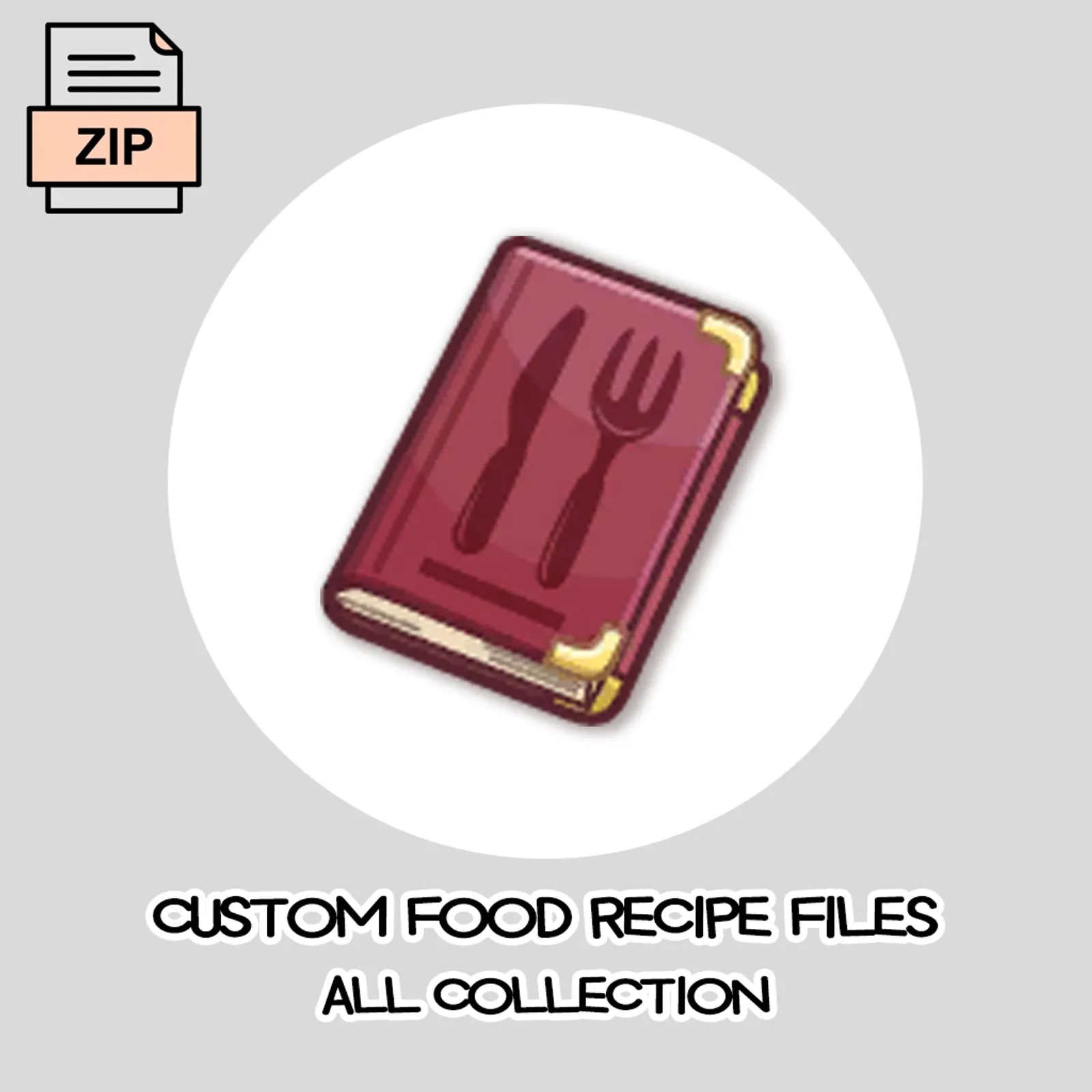 CUSTOM FOOD RECIPE FILES ALL COLLECTION