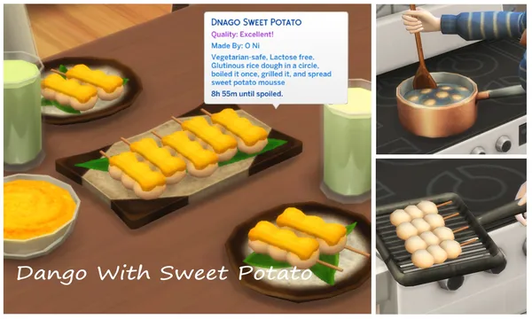 February 2022 Recipe_Dango With Sweet Potato