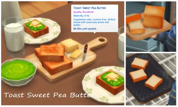February 2022 Recipe_Toast Sweet Pea Butter