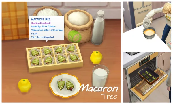 December 2021 Recipe_Macaron Tree