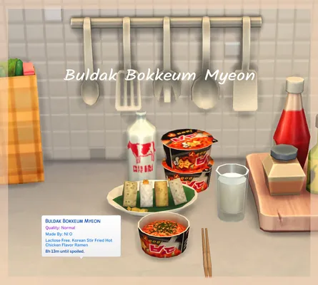 November 2021 Recipe_Buldak Bokkeum Myeon