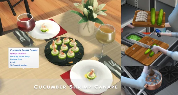 August 2023 Recipe_Cucumber Shrimp Canape