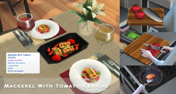 August 2023 Recipe_Mackerel With Tomato Ceviche
