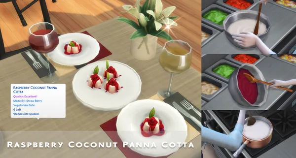 August 2023 Recipe_Raspberry Coconut Panna Cotta