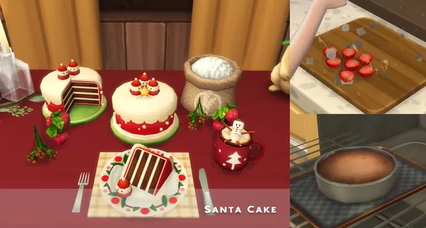 December 2023 Recipe_Santa Cake