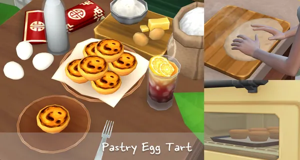 January 2024 Recipe_Pastry Egg Tart
