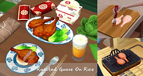 January 2024 Recipe_Roasted Goose On Rice