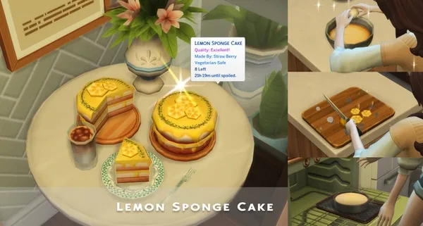 June 2023 Recipe_Lemon Sponge Cake 