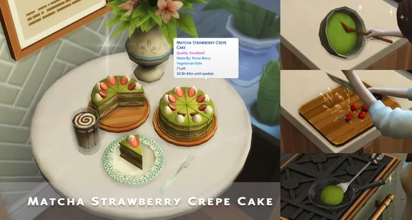 June 2023 Recipe_Matcha Strawberry Crepe Cake 