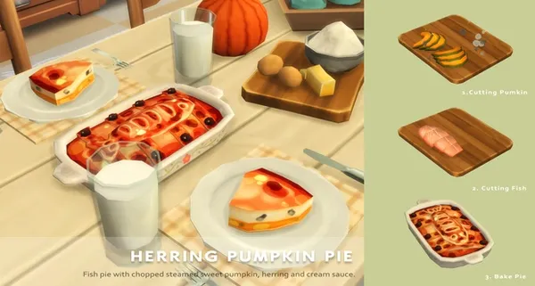 March 2023 Recipe_Herring Pumpkin Pie
