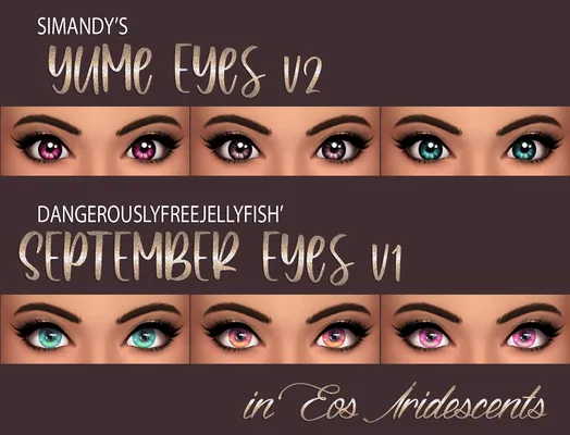 Yume Eyes v2 + September Eyes v1 in Eos Iridescents